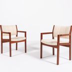 Set Of 4 Danish Design Armchairs By Christian Hvidt For Soborg Mobelfabrik thumbnail 7