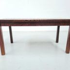 Vintage Mozaïek Tegeltafel En Wengé Hout, 1970S thumbnail 6