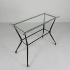 Rama Serveerwagen, Side Table, Jaren 50 thumbnail 2