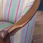 Vintage Stoffen Clubfauteuil thumbnail 10