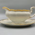 Koenigszelt Vintage Sauskom Sauciere Roomwit/goud thumbnail 4