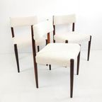 3 Vintage Bovenkamp? Stoelen Teddy Palissander Eetkamerstoel thumbnail 2