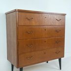 Scandinavisch Vintage Teak Fineren Ladekast Floro thumbnail 12