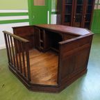Antieke Spreektafel Voor De Rechtbank thumbnail 3