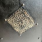 Zwart Indiaas Boho Kastje Met Ornamenten thumbnail 11