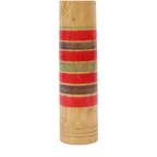 Grote Kokeshi Pop Xl Formaat Handgeschilderd Hout Japan Showa 48cm thumbnail 10