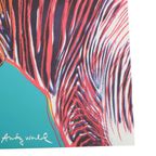 Offset Litho Naar Andy Warhol Grevy’S Zebra 201/2400 Pop Art Kunstdruk thumbnail 8