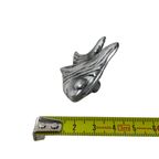 Handmade - Fish Shaped Drawer / Door Pull Or Handle - Casted Aluminum (New Old Stock) - Made In I thumbnail 7