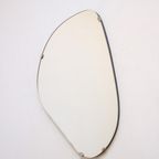 Vintage Kidney Shaped Mirror, 1950S thumbnail 5