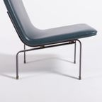 Danish Architectural Lounge Chair / Stoel / Fauteuil In Blue Galon From 1960’S thumbnail 9