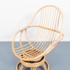 Vintage Bamboo Lounge Chair / Bamboe Fauteuil thumbnail 9
