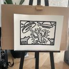 Keith Haring Untitled, 1982 Dogs With Ufo’s Licensed By Artestar, New York thumbnail 12