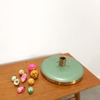 Vintage Kerstboom Standaard Groen Met Messing | Kerst thumbnail 2