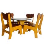 Miniatuur Meubels Mid-century Deens Design Eethoek 1960’s thumbnail 2
