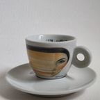 illy Collection 1998 Limited Edition Josep Maria Subirach Collectors Items Espresso Kop & Schotel thumbnail 12