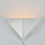 Vintage Postmodern Ikea V9005 Wandlamp Ivoor Metaal Lamp ‘70 thumbnail 4