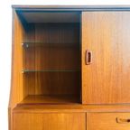 Deens Design Vintage Highboard Vitrinekast 1960’S thumbnail 14