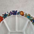 Vintage Villeroy Boch Acapulco Fondueborden Vakjesborden thumbnail 7