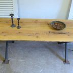 Prachtige Grote Boomstam Tuintafel 260 Cm thumbnail 24