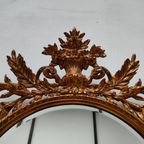 Grote Vintage Barok Brocante Rococo Spiegel Schouwspiegel 01 thumbnail 4