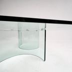 Moderne Italiaanse Glazen Salontafel, 1970'S thumbnail 8