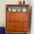 Vintage Highboard - Vitrinekast - Bureau thumbnail 9