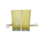 Boxford Holland - Jan Des Bouvrie - Kubus Lampen (2) - Cubic Lamp - R2217 - 1990'S thumbnail 3