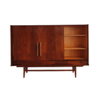 Vintage Palissander Highboard / Dressoir Gemaakt In De Jaren '60 thumbnail 10