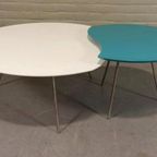 Set Van 2  Retro Modulaire Salontafels, Kidney Shape thumbnail 8