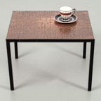 Herbert Hirche Rosenthal Bijzettafeltje Met Koperen Details thumbnail 2