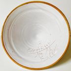 Handgemaakte Marokkaanse Tajine Aardewerk Glazuur Wit thumbnail 8