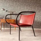 2X Danish Design- Afteroom Lounge Chair, Cognac Leather, Menu thumbnail 2