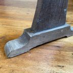 Lange Bank Kerkbank Frans Antiek 195 Cm. thumbnail 3