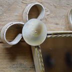 Retro Trapezium Spiegel In Metalen Omlijsting thumbnail 7