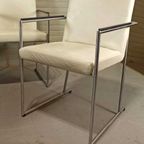 Set Van 4 Vintage Harvink Leren Eetkamerstoelen / Stoelen thumbnail 12