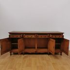 Groot Vintage Landelijk Dressoir Wandkast Buffetkast Ladekast thumbnail 17
