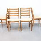 Set Van 4 Deense Eetkamerstoelen thumbnail 7