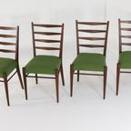 Set 4 Pastoe St09 Cees Braakman Stoelen New Upholstery Vintage thumbnail 3