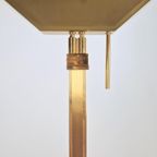 Vintage Deknudt Vloerlamp Messing Regency Uplight Belgie ´70 thumbnail 6