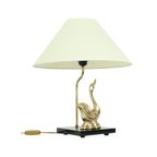 Hollywood Regency Tafellamp Regina Massive Zwaan Lamp 46Cm thumbnail 10