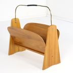 Vintage Lectuurbak 'wood' Tijdschriftenrek thumbnail 4