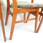 4 Vintage Deense Stoelen Nieuw Gestoffeerd thumbnail 9