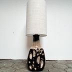 Keramische Vloerlamp Met Verlichting In Voet, 1970'S thumbnail 7