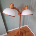 Vintage Steinhauer Mushroom Vloerlamp - Dubbele Kap thumbnail 11