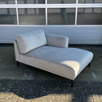 4x6 sofa - X5 Chaise Longue (rechts) Lichtbeige Velours thumbnail 2