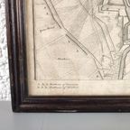 Antieke Kaart Van Menen Ca. 1745 thumbnail 4