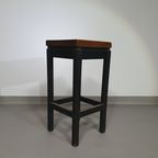 3 X Oak Construction Stools 1960s thumbnail 17