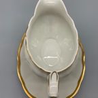 Koenigszelt Vintage Sauskom Sauciere Roomwit/goud thumbnail 2