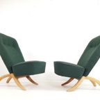 Congo Artifort Fauteuils Groen En Zwart Stof Van 'De Ploeg' thumbnail 3