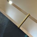 Vintage Design Spiegel Deknudt Goud Facet Randen thumbnail 9